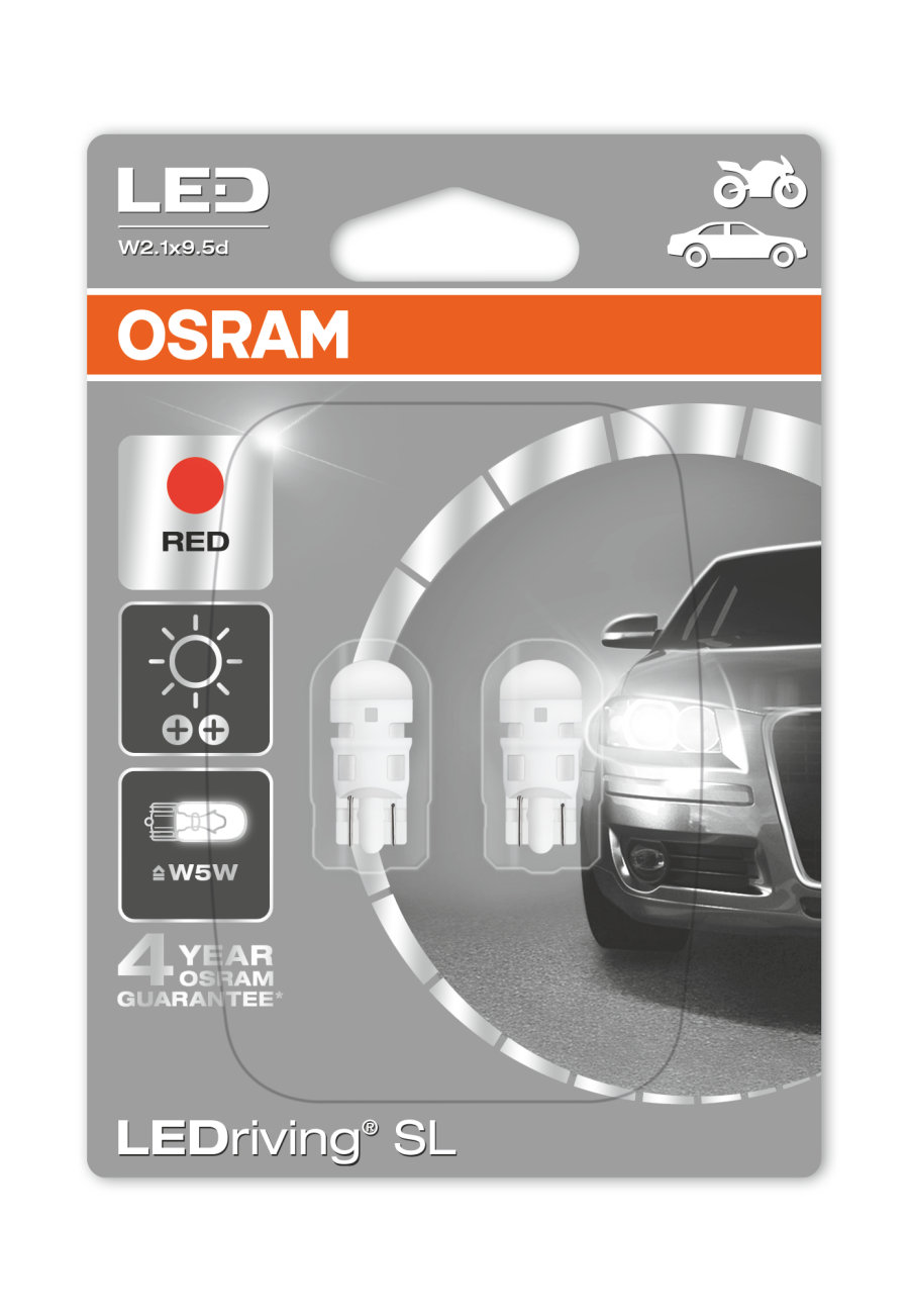 Купить Светодиодные лампы OSRAM LEDriving STANDARD W5W 0.72 вт